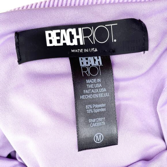 Beach Riot Joyce One Piece Swimsuit Sun-dazed Colorblock One Shoulder Cut-Out - Picture 10 of 13